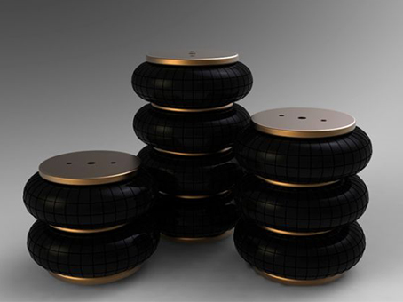 ZF系列(lie)橡膠(jiao)空氣(qi)彈簧(huang)